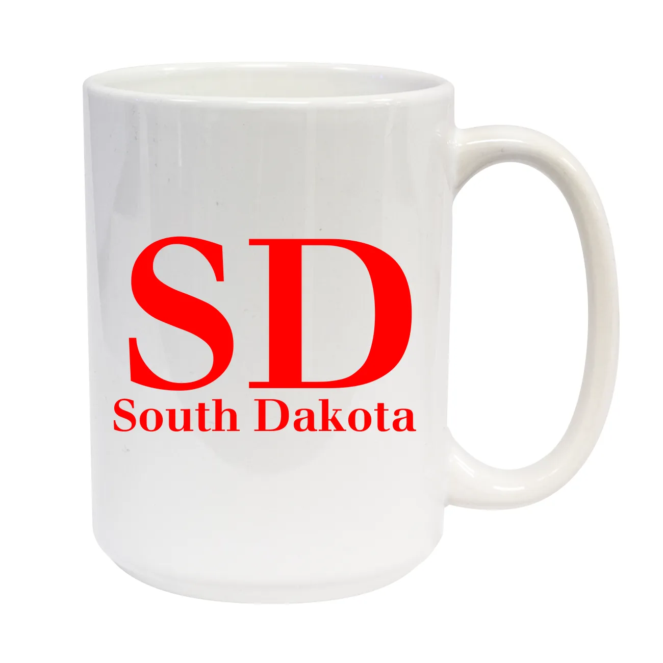 SD
South Dakota C-Handle Mug