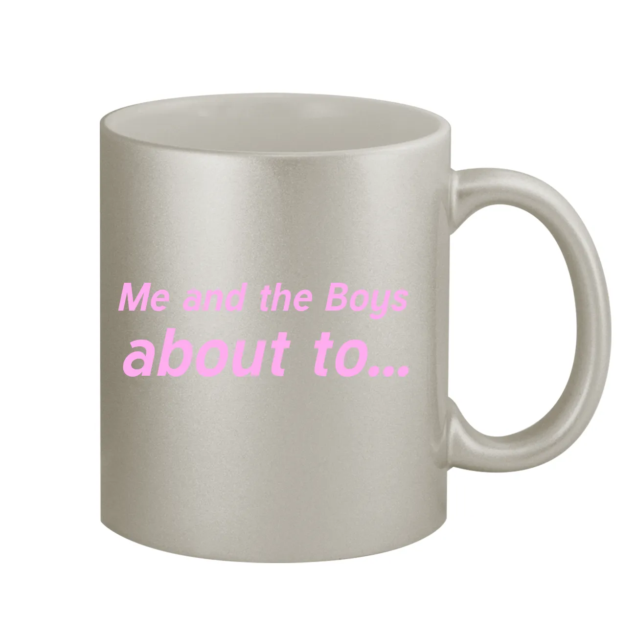 Me and the Boys
about to... Coffee Mug