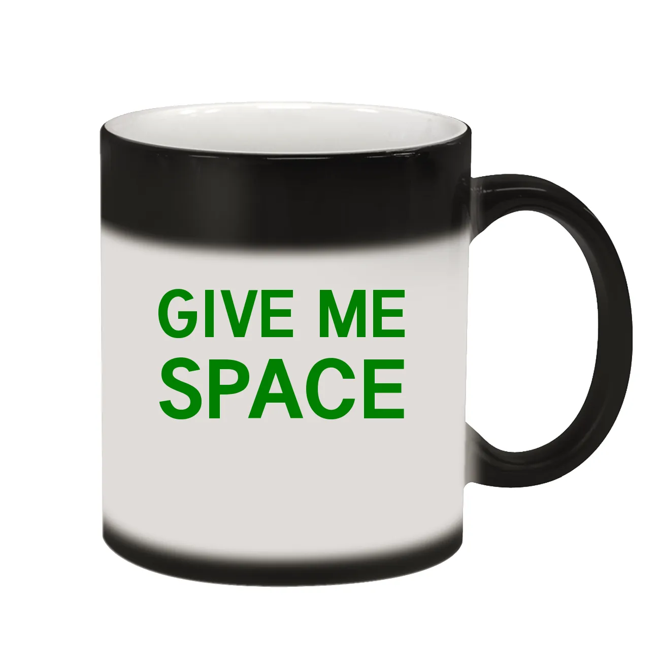 GIVE ME
SPACE Color Changing Mug