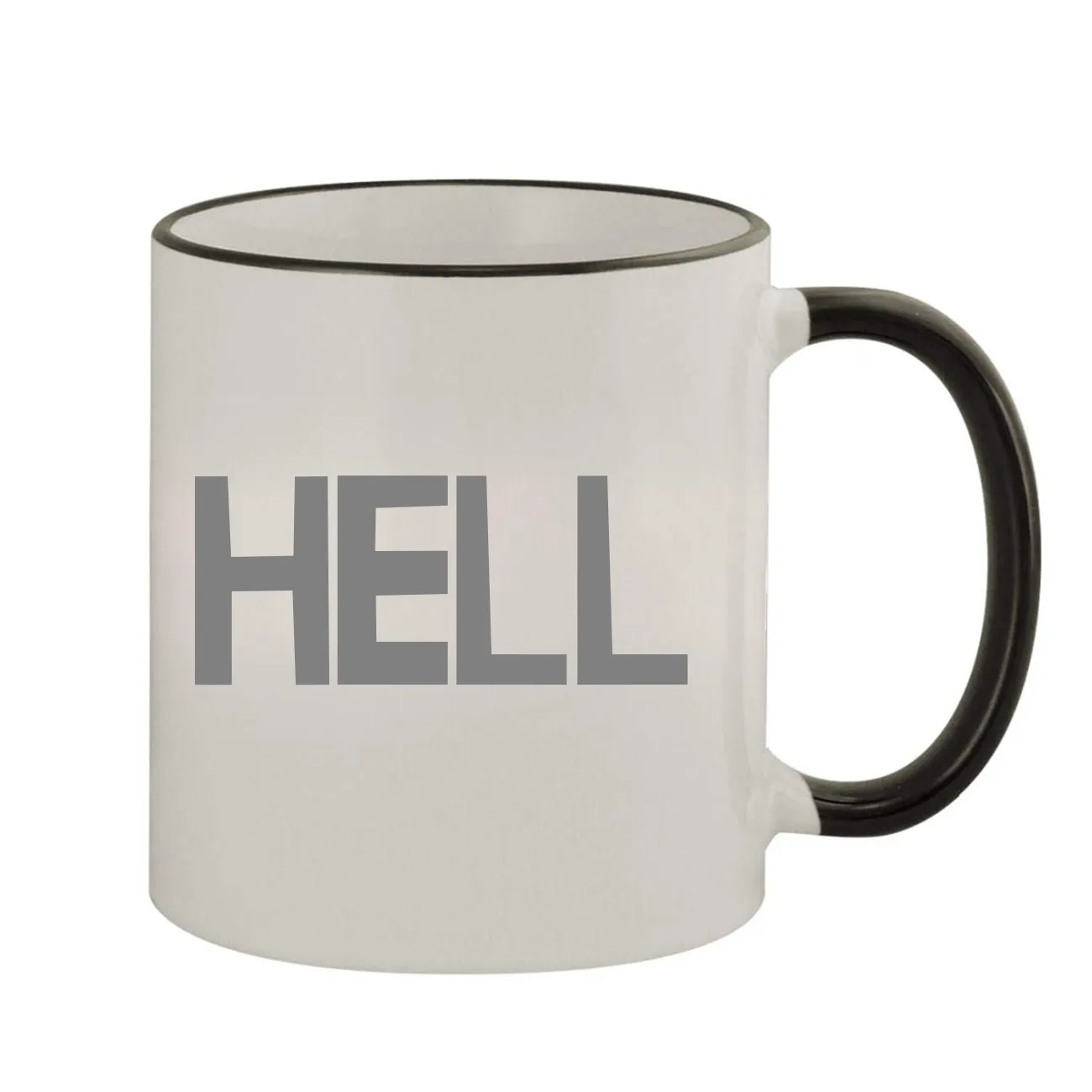 HELL Colored Handle Coffee Mug