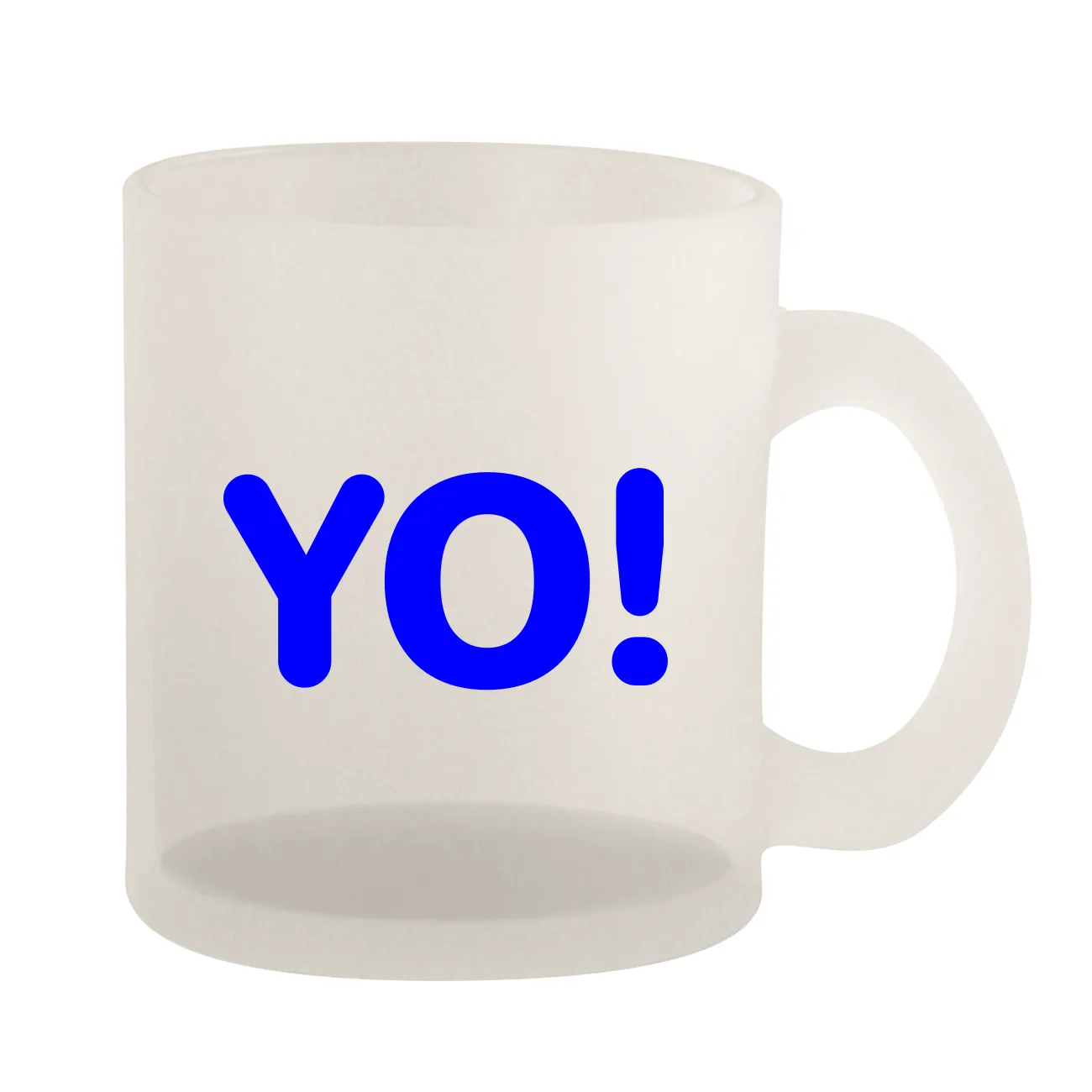 YO! Frosted Mug