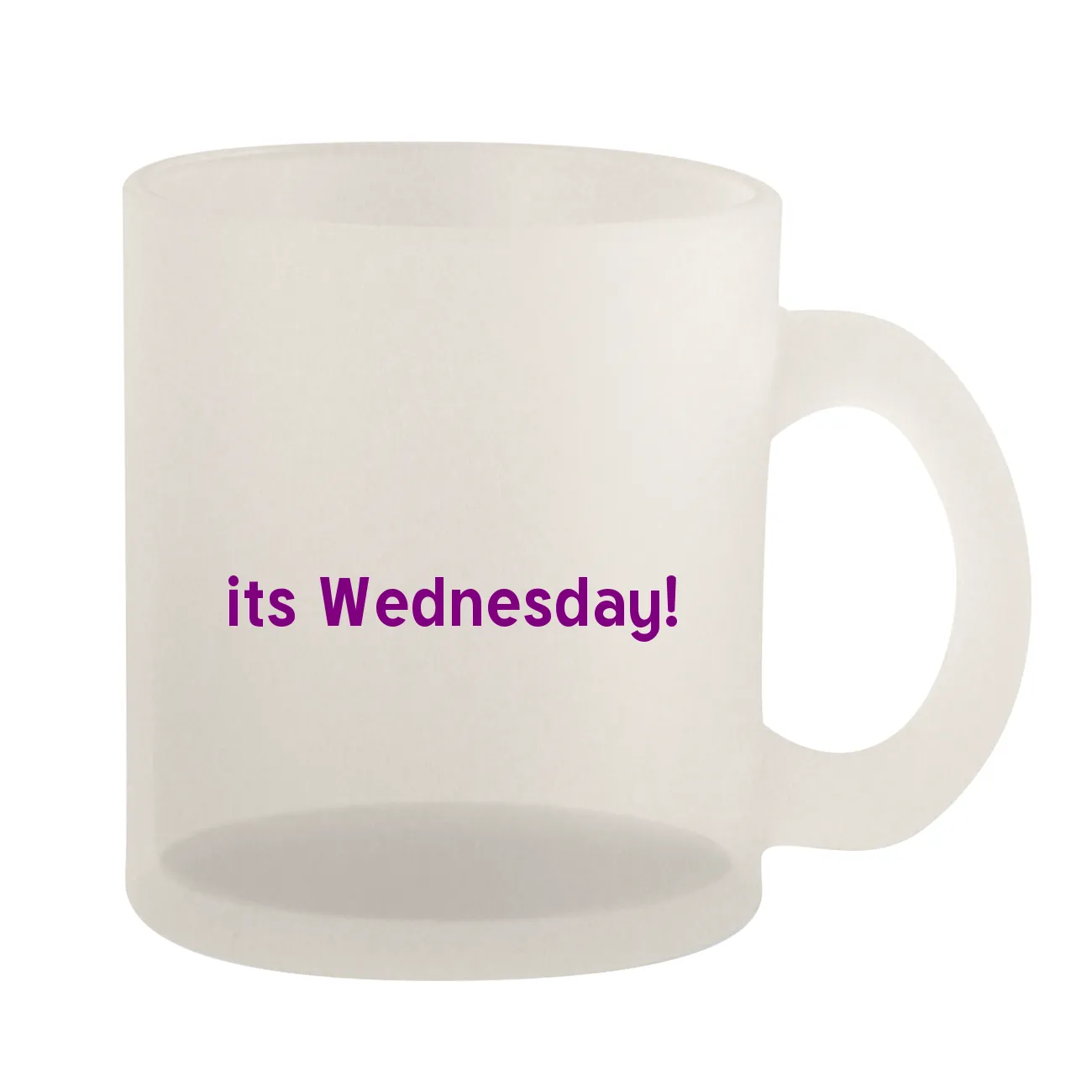 its Wednesday! Frosted Mug