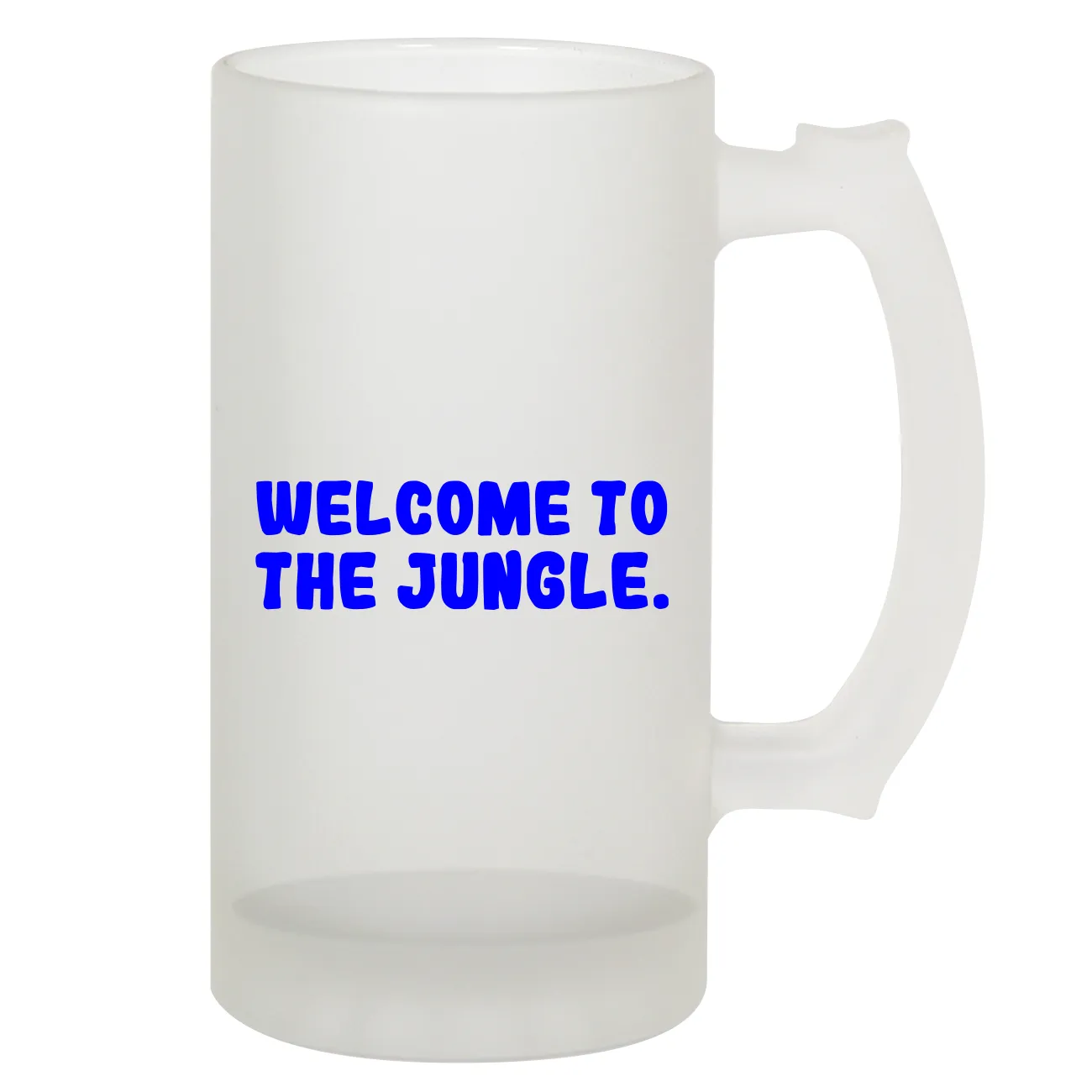 Welcome to
THE JUNGLE. Frosted Stein