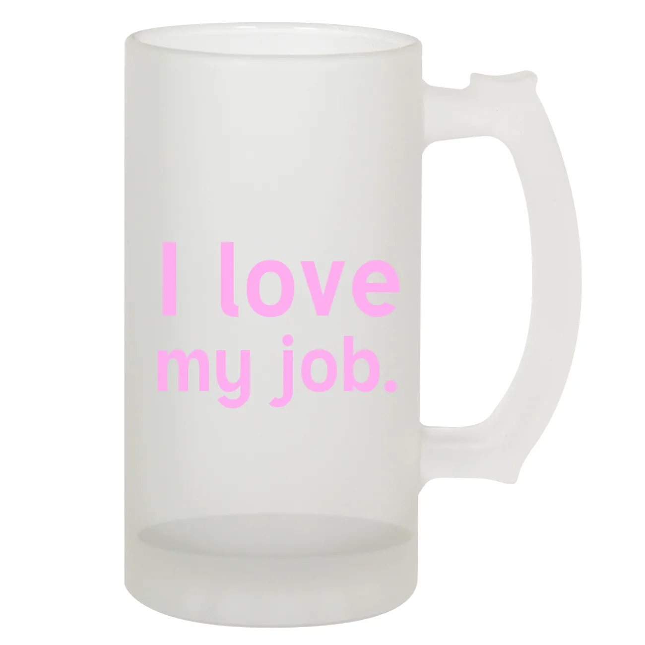 I love
my job. Frosted Stein