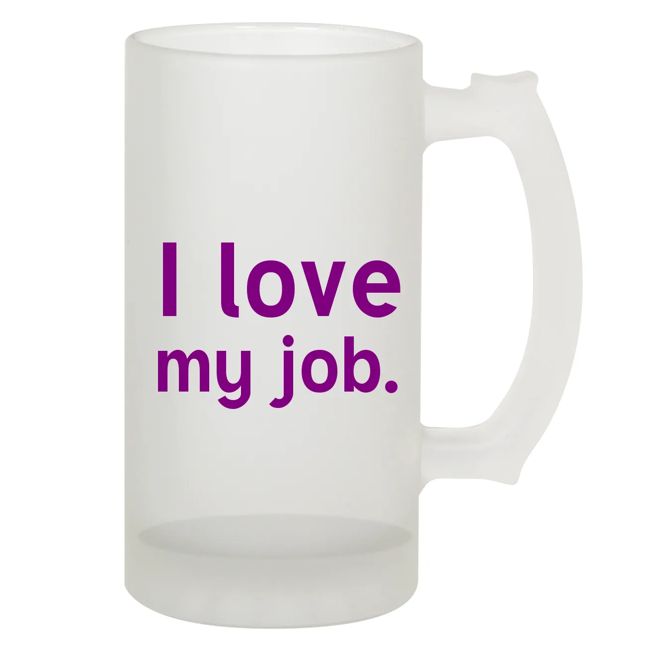 I love
my job. Frosted Stein