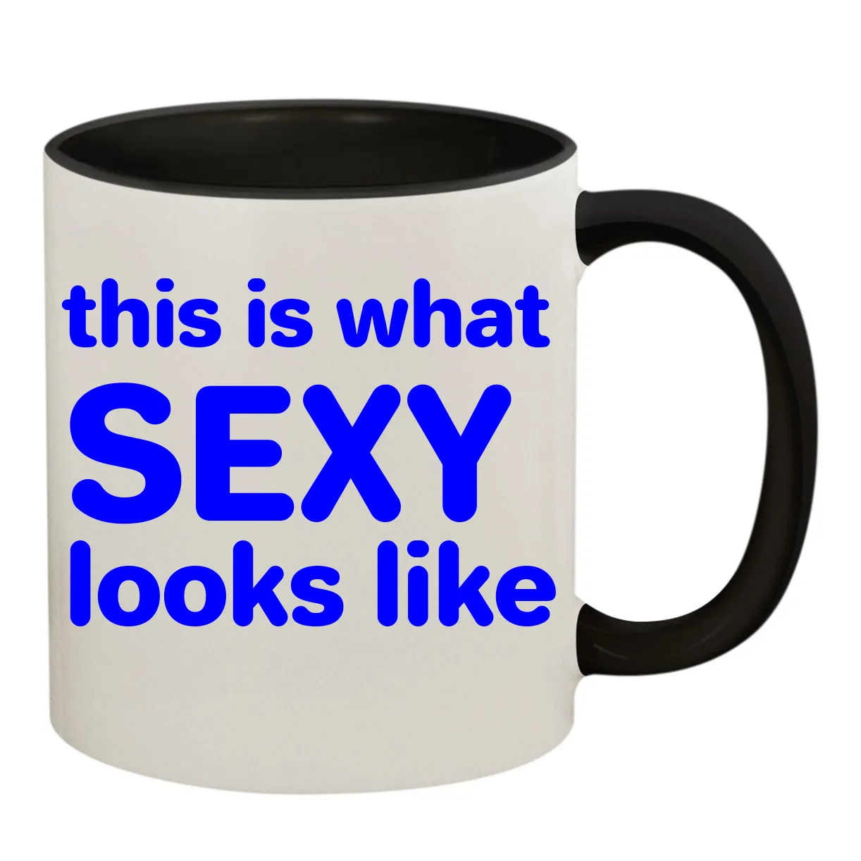 this is what
SEXY 
looks like Colored Inner & Handle Mug