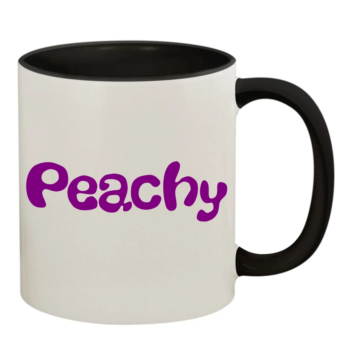 Peachy Colored Inner & Handle Mug