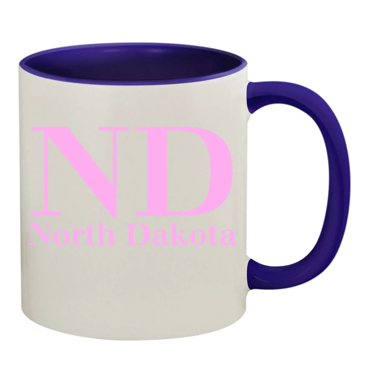 ND
North Dakota Colored Inner & Handle Mug
