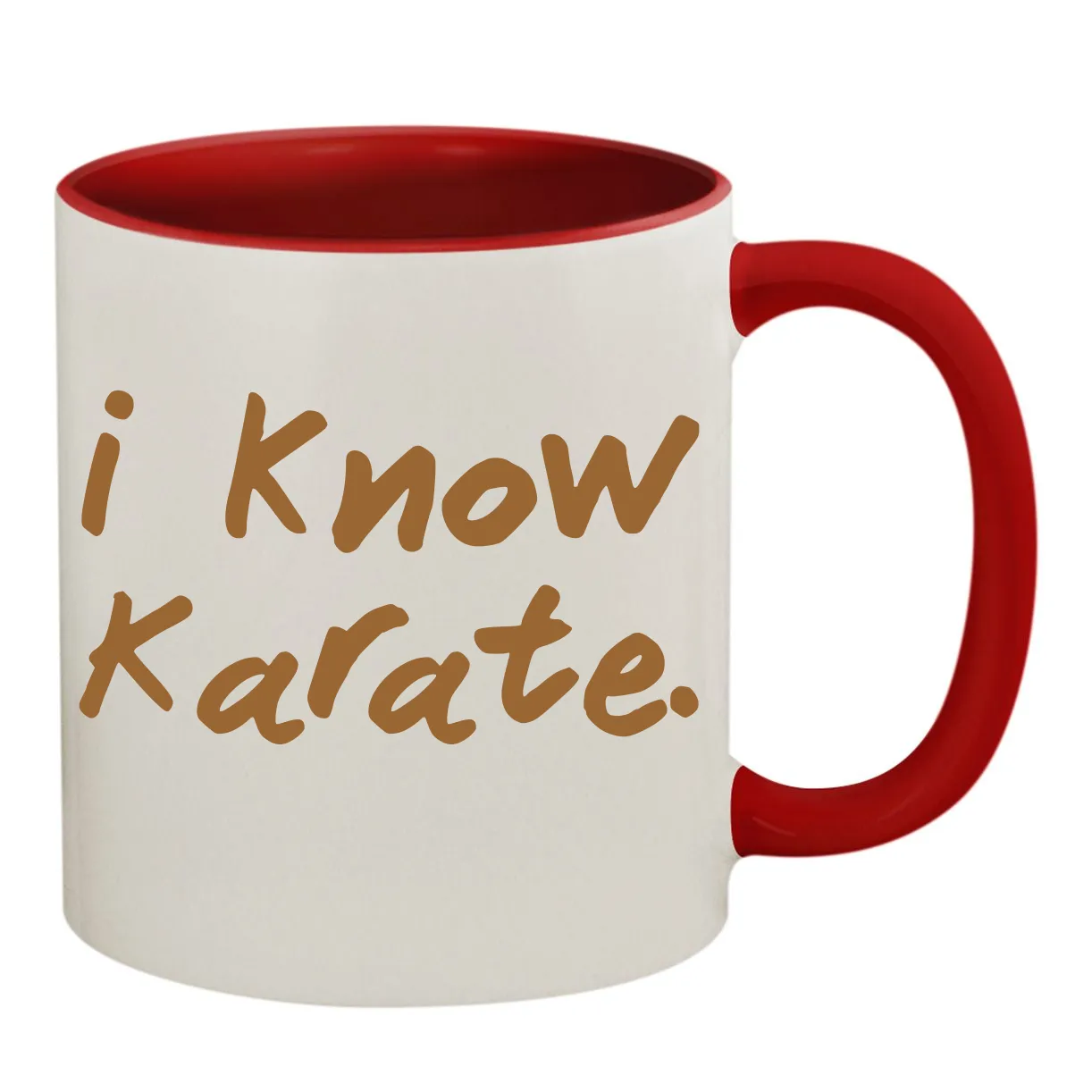 i know
Karate. Colored Inner & Handle Mug