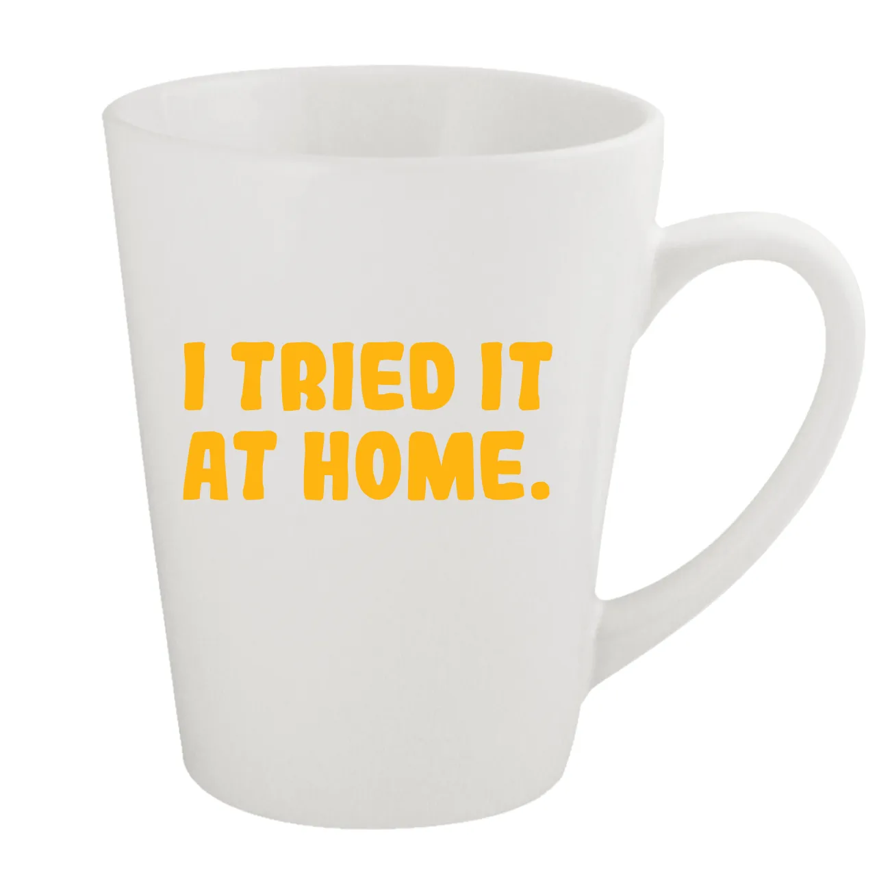 I tried it
at home. Latte Mug