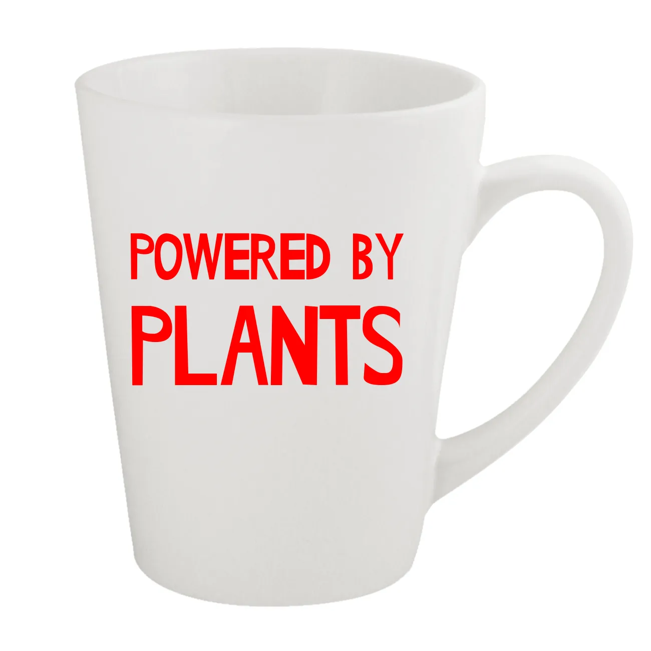 POWERED BY
PLANTS Latte Mug