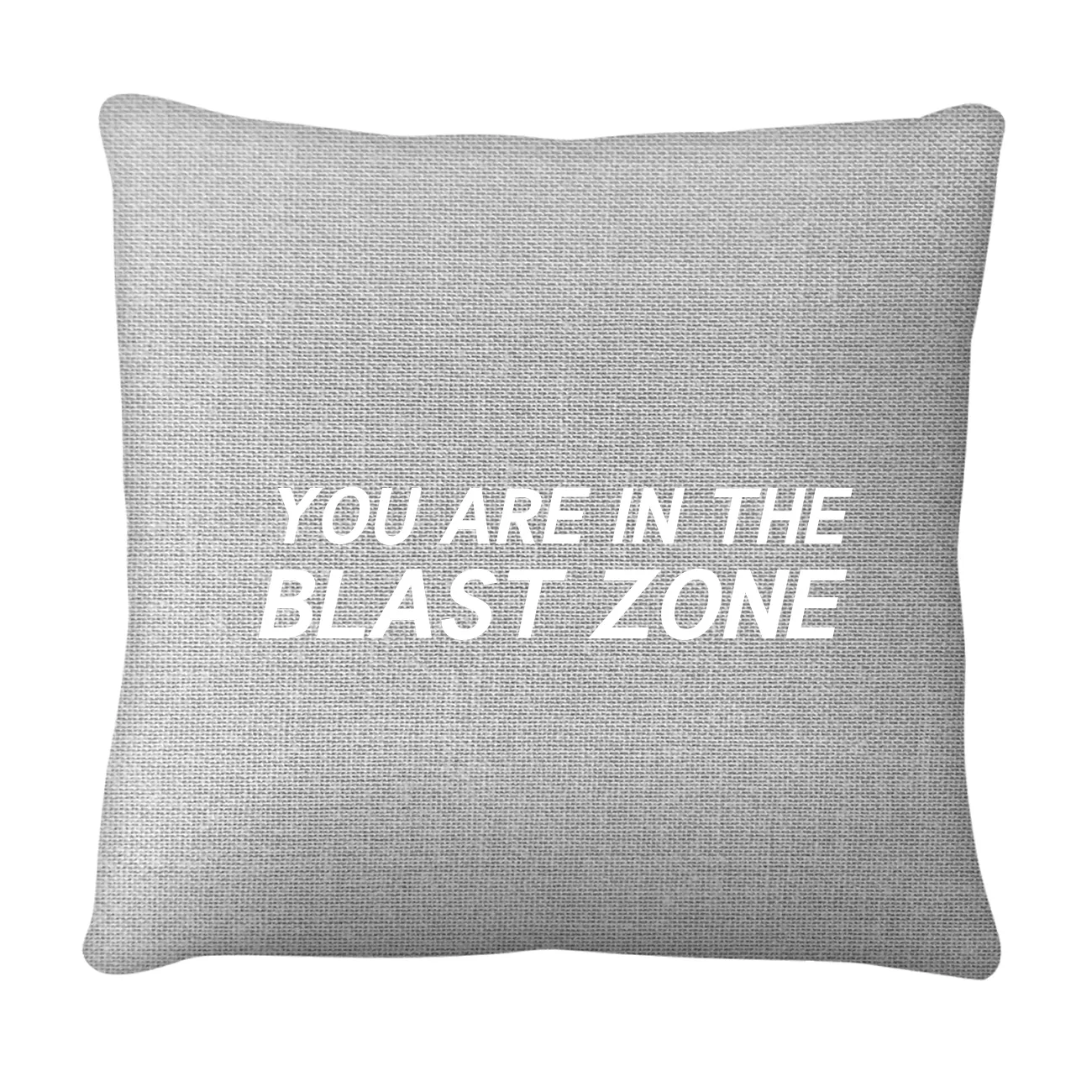 YOU ARE IN THE
BLAST ZONE Pillow