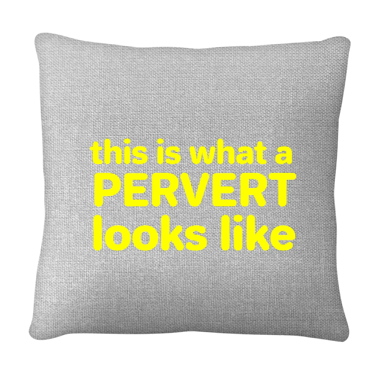 this is what a
PERVERT
looks like Pillow