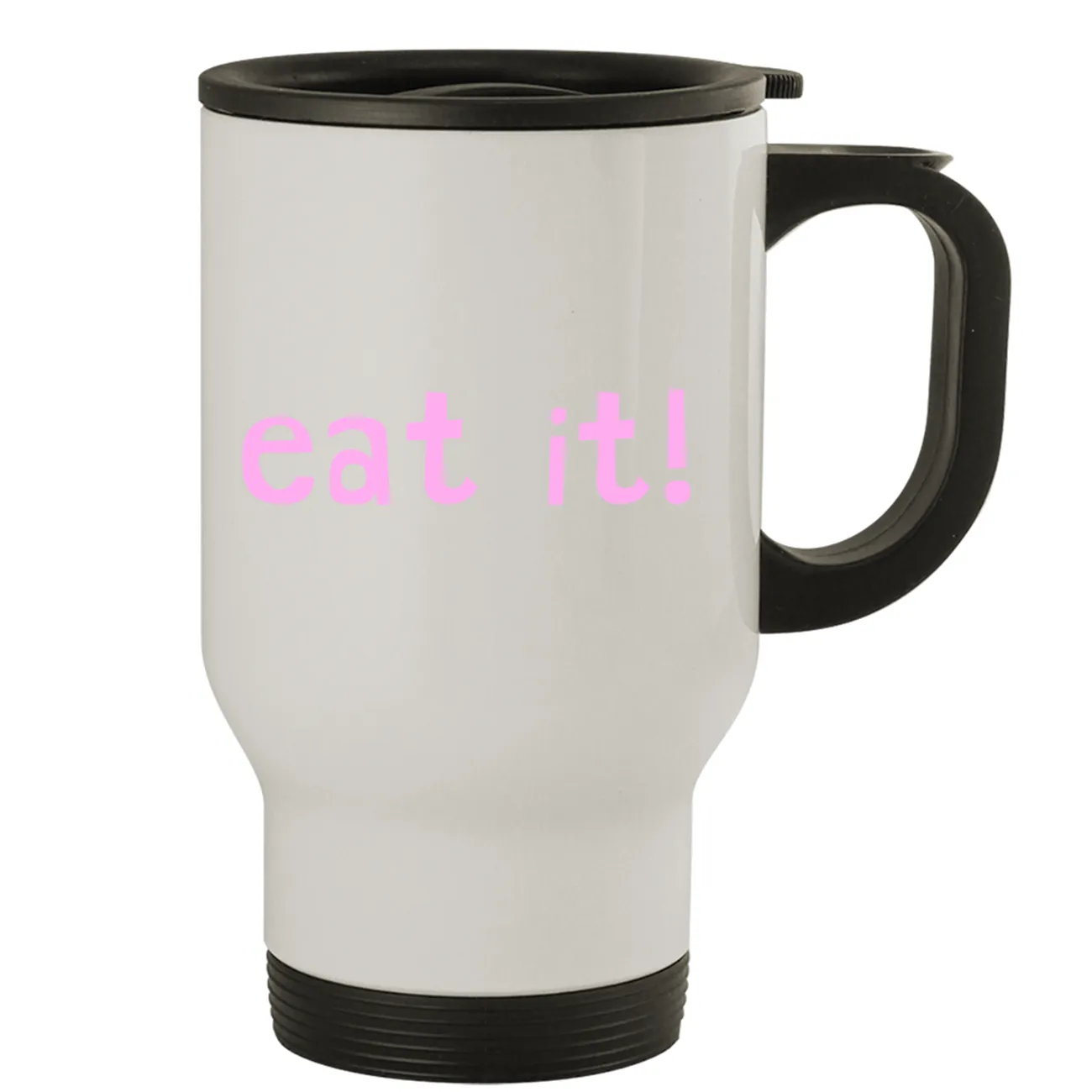 eat it! Travel Mug