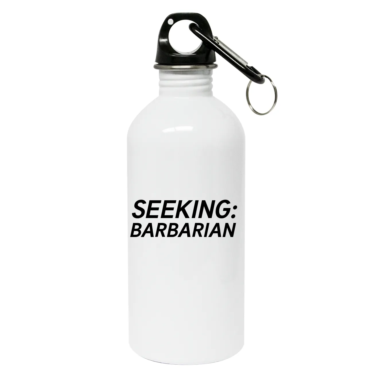 SEEKING:
BARBARIAN Water Bottle with Carabiner