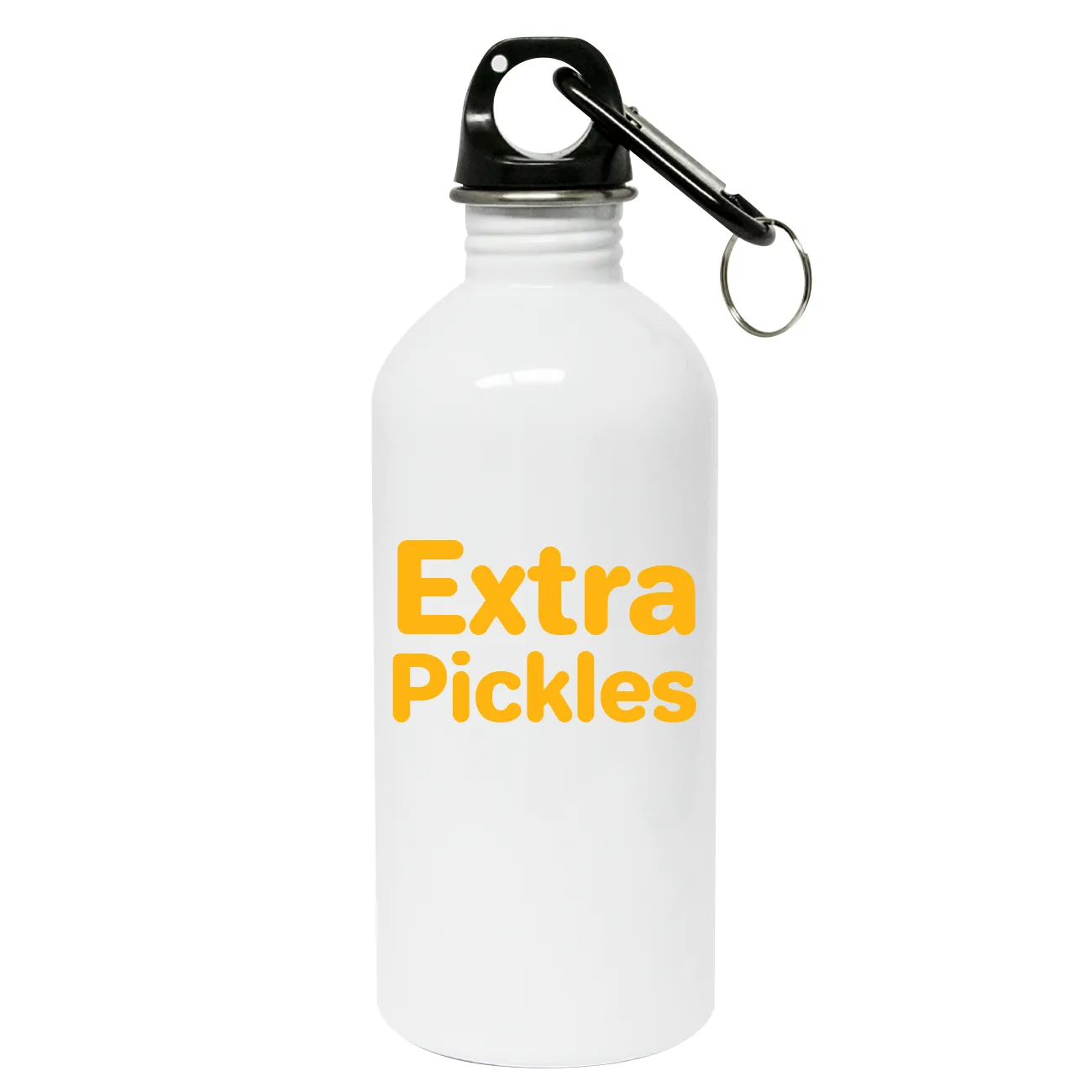Extra
Pickles Water Bottle with Carabiner